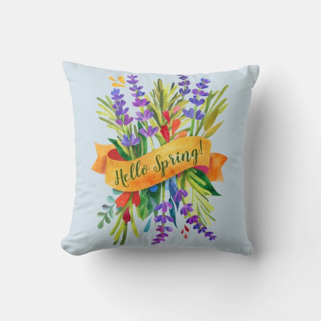 Bonjour Coussin Bouquet Spring (Recto)