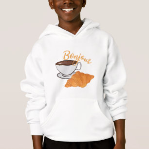 Bonjour Croissant Coffee Breakfast - French Cafe