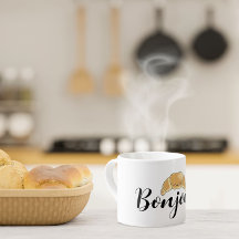 Bonjour Croissant french pastry cute kawaii