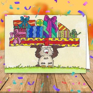 BONJOUR D'ANNIVERSAIRE Carte de voeux par Nicole J