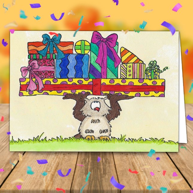 BONJOUR D'ANNIVERSAIRE Carte de voeux par Nicole J (Créateur téléchargé)