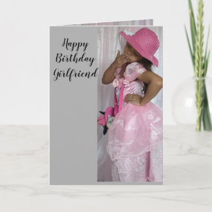 BONJOUR D'ANNIVERSAIRE FILLE Carte