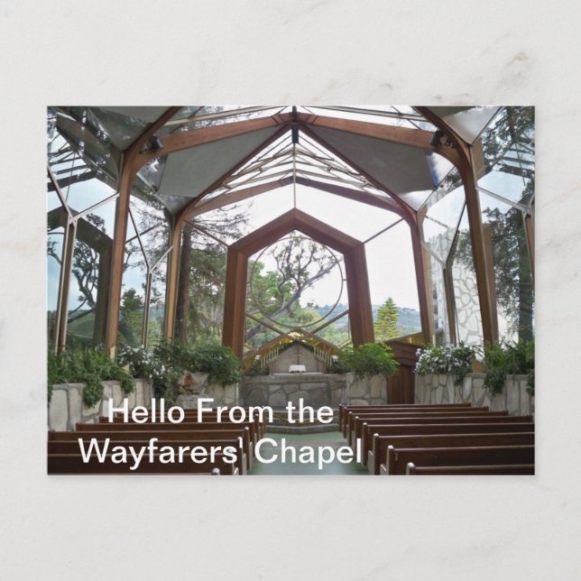 Bonjour de la carte postale Chapel des Wayfarers (Devant)