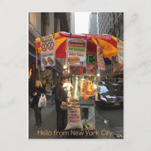 Bonjour de New York City Carte postale