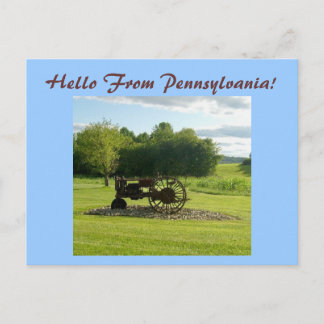 Bonjour De Pennsylvanie ! Carte postale