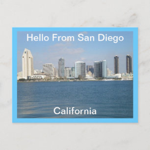 Bonjour De San Diego, Carte Postale De Californie