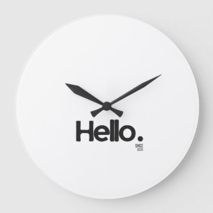 Bonjour. Depuis 2026 Horloge murale