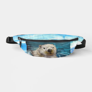 Bonjour d'un sac à dos imprimé de loutre