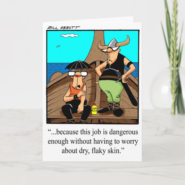 Bonjour Et Bonjour Humour Carte de voeux (Devant)