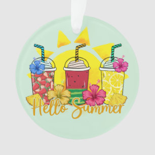 Bonjour Été Vibrant Fruit Tropical Smoothie