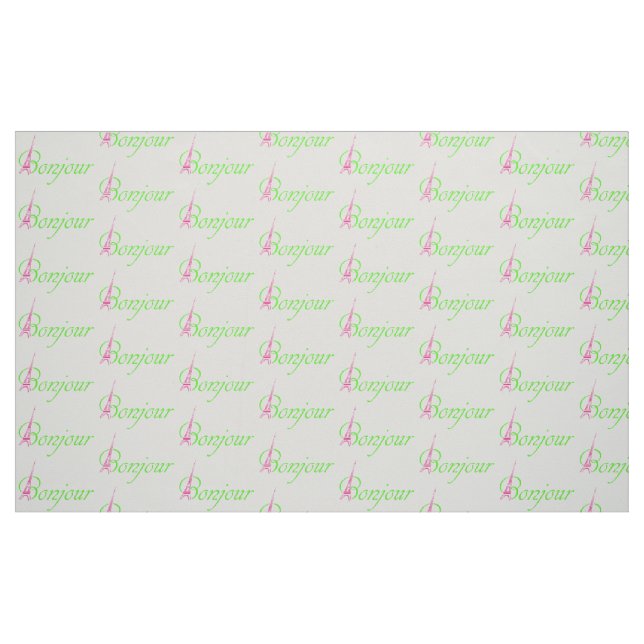 Bonjour Fabric (Fat Quarter)