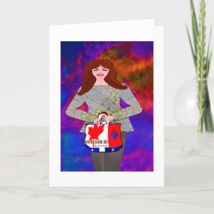 Bonjour Hi LeeMarie's creative Design Card