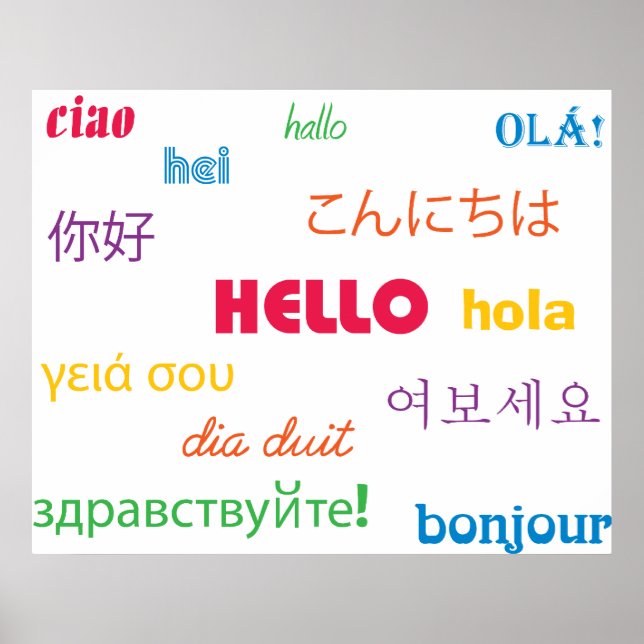 Bonjour impression (Devant)