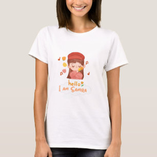 Bonjour, Je Suis Samira - Jolie T-Shirt esthétique