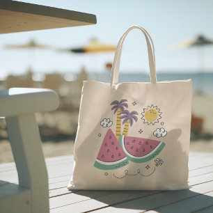 Bonjour l'été avec Sac Fourre-Tout Tropical Flaman