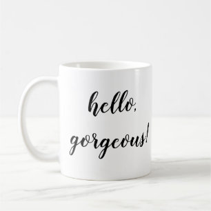 bonjour magnifique mug