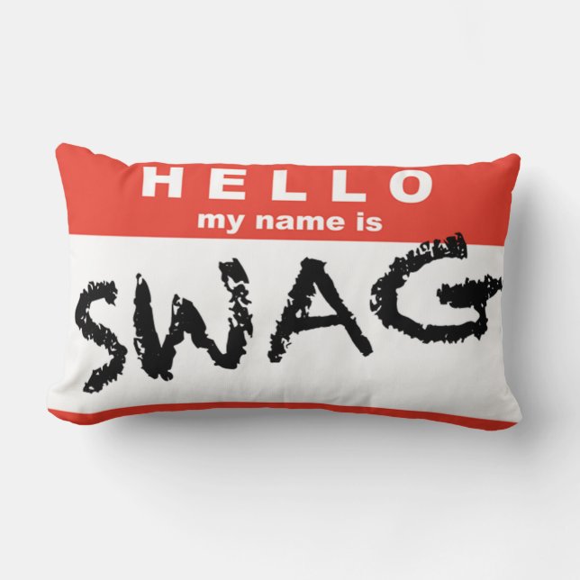 Bonjour mon nom est coussin de butin (Recto)