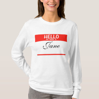 Bonjour mon nom est sweat - shirt à capuche de
