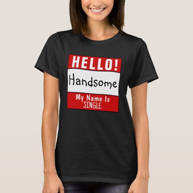 Bonjour mon nom est... T-shirt (Devant)