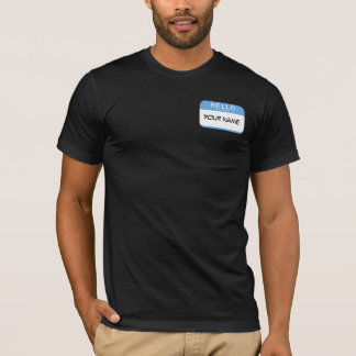 Bonjour mon nom est T-shirt