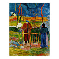 Bonjour, Monsieur by Paul Gauguin