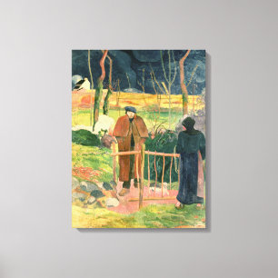 Bonjour, Monsieur Gauguin, 1889 Canvas Print