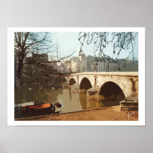 Bonjour Paris Poster