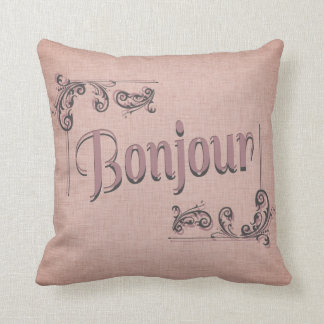 Bonjour Pillow