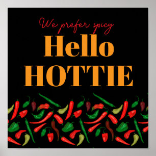 Bonjour POIVRES Piquants HOTTIE décoration murale