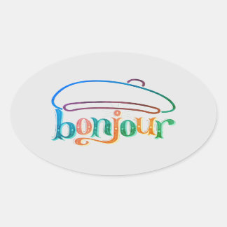"bonjour" Stickers