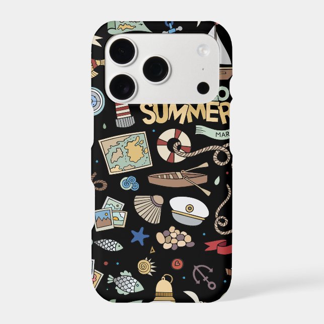 Bonjour Summer Beach Nautical Fun Tropic (Verso)