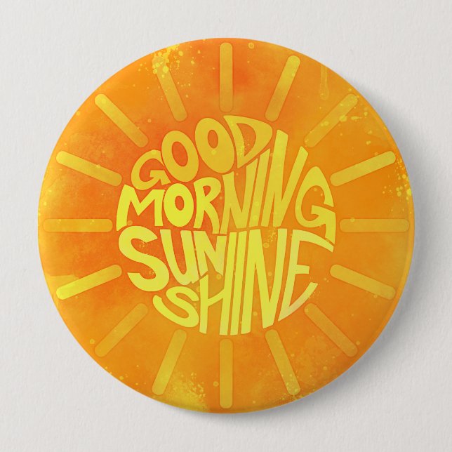 Bonjour, Sunshine ! Badge (Devant)
