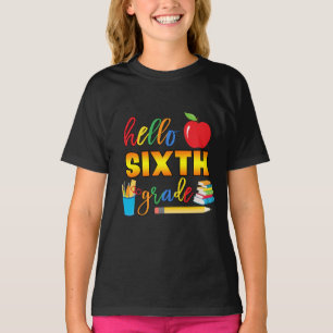 Bonjour T-shirt 6e année