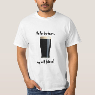 Bonjour T-shirt de Guinness d'obscurité