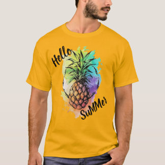 Bonjour T-shirts D'Été Pour Hommes