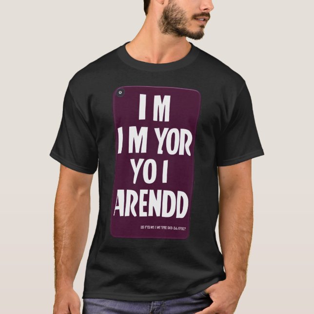 Bonjour T-shirts hommes (Devant)