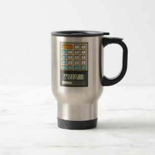 Bonjour tasse de calculatrice