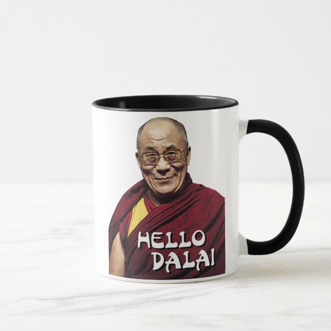 Bonjour tasse de Dalai (Droite)