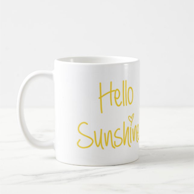 Bonjour tasse de soleil (Gauche)