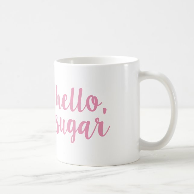 bonjour tasse de sucre (Droite)