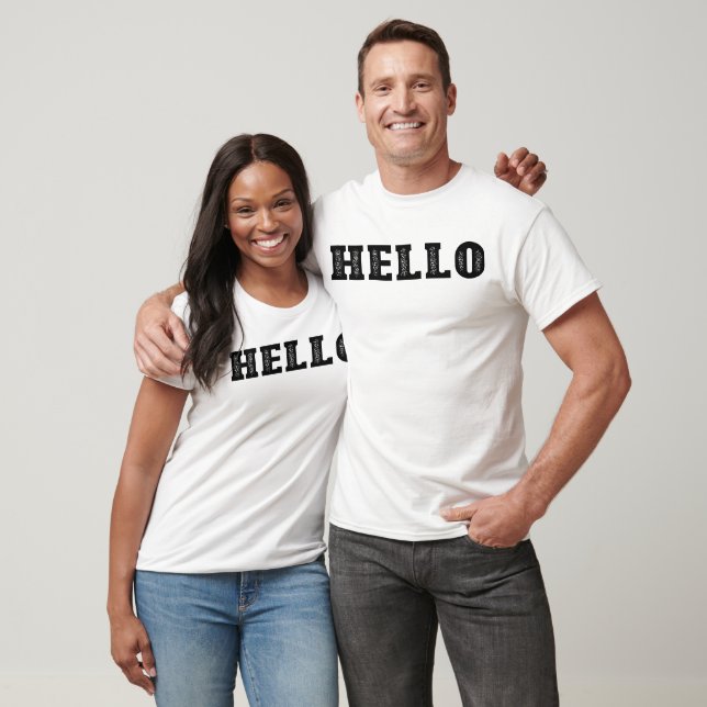 Bonjour Tshirt |  (Unisexe)