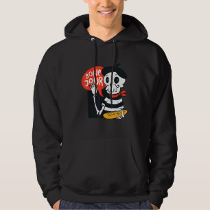 Bonjourbone Jour France Skull Hoodie