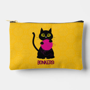 Bonkers! Accessories Pouch – Knitting + Kitty 🧶🐈