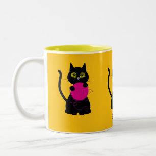 Bonkers! Mug – Knitting + Kitty 🧶🐈⬛