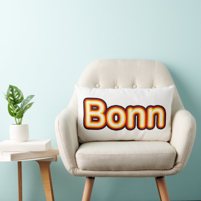 Bonn Deutschland Germany Lumbar Pillow (Chair)