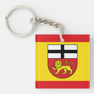 Bonn flag city germany symbol emblem lion keychain