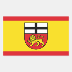 Bonn flag city germany symbol emblem lion sticker
