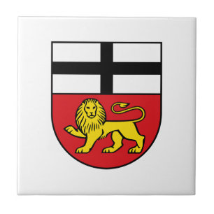 Bonn flag city germany symbol emblem lion tile