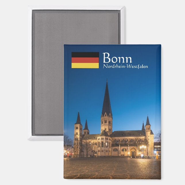 Bonn Germany Magnet (Front/Back)