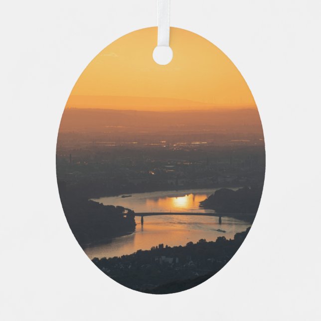 Bonn Germany Metal Ornament (Front)